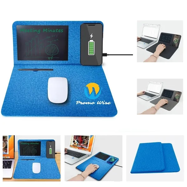 Multifunctional Wireless Charging Writing Tablet Mouse Pad