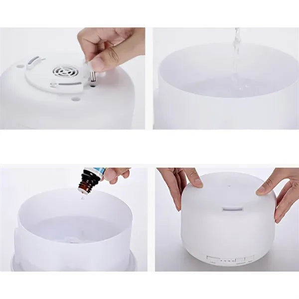 Ultrasonic Air Humidifier with LED Light
