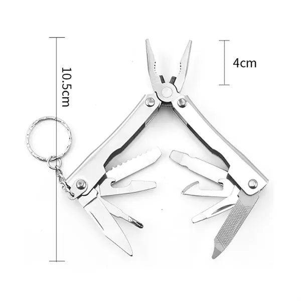 Mini Multi Tool Pliers with Keychain