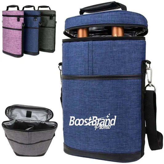 Insulated Wine Bottle Carrier Bag