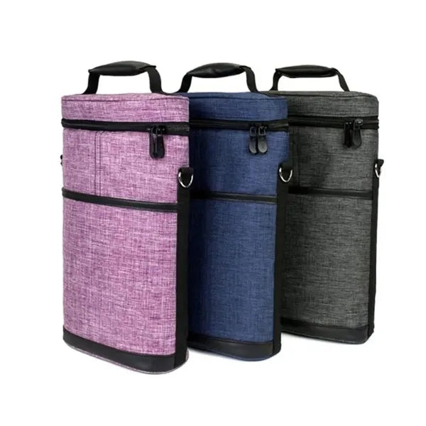 Insulated Wine Bottle Carrier Bag
