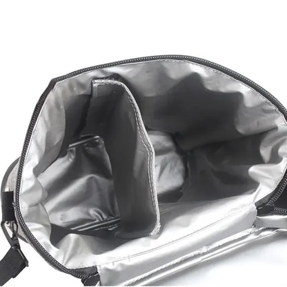 Insulated Wine Bottle Carrier with Shoulder Strap