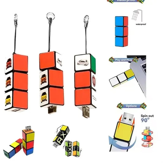Rubik's Cube USB Flash Drive
