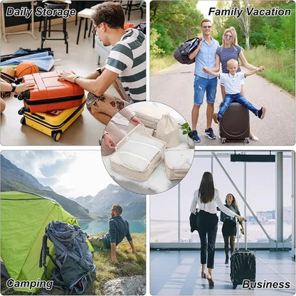 8pcs Travel Storage Bag Set
