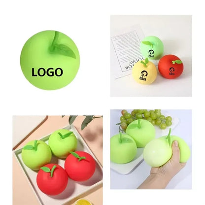 Apple Shaped Stress Reliver Ball