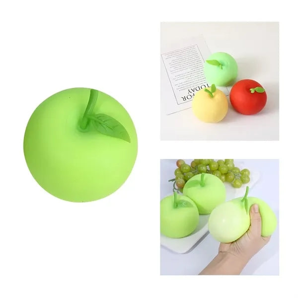 Apple Shaped Stress Reliver Ball