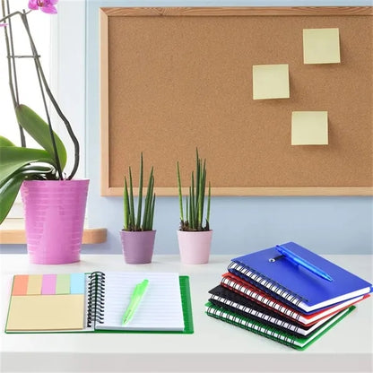 Spiral Notebook Steno Pocket Notepad With Pen