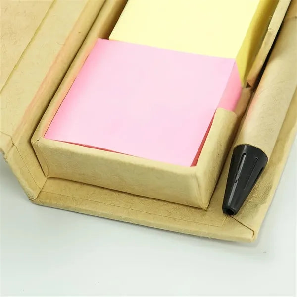 Kraftpaper Sticky Memo Note Set