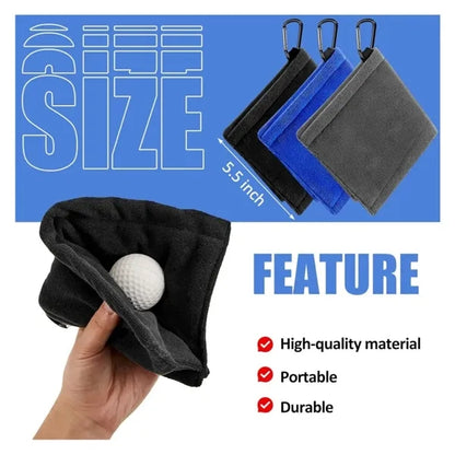 Golf Ball Pocket Towel
