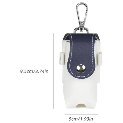 Portable Leather Golf Ball Waist Bag
