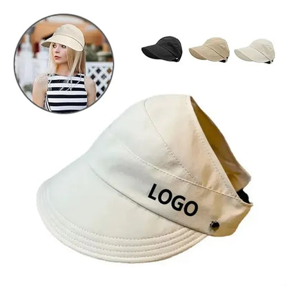 UV Protection Foldable Sun Visor Hat for Women