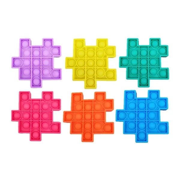 DIY Sensory Pop It Fidget Puzzle Cube