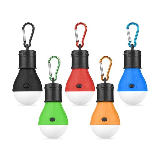 Portable LED Camping Lantern with Carabiner Hook