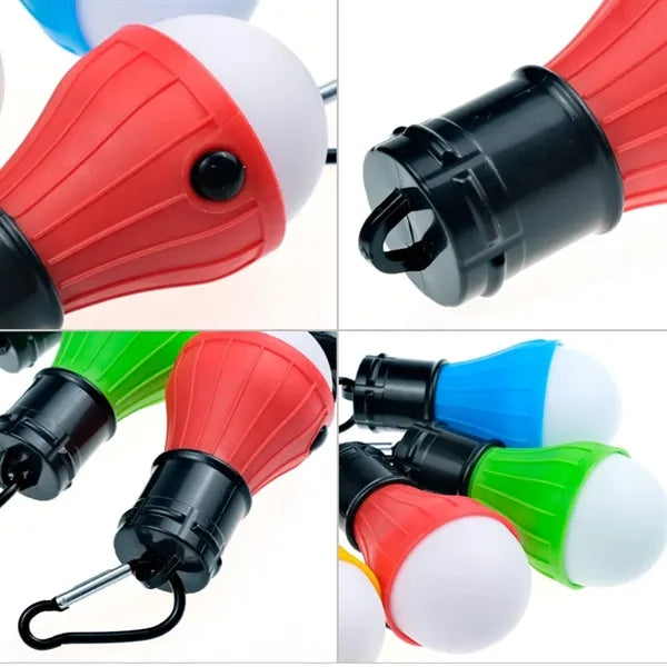 Portable LED Camping Lantern with Carabiner Hook