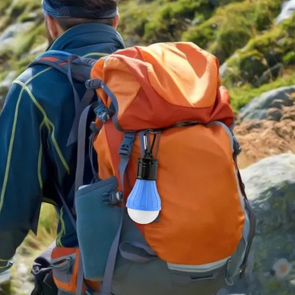 Portable LED Camping Lantern with Carabiner Hook