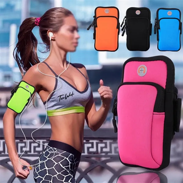 Arm Pouch Armband Bag For Outdoor Sport Running Gym