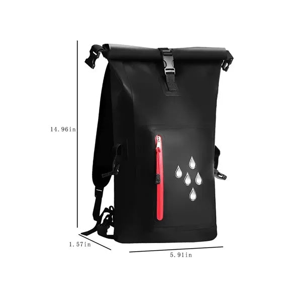 25l Waterproof Dry Heavy Duty Roll-Top Closure Swim Bag