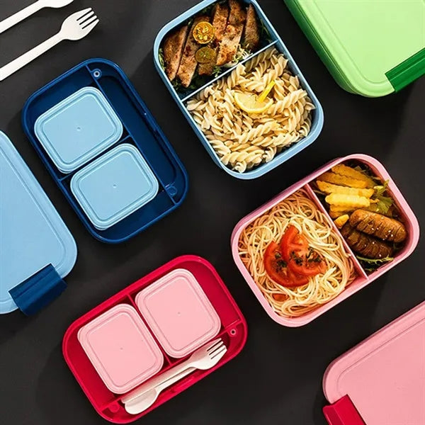 Bento Lunch Box For Kids And Adults School Travel Picnic