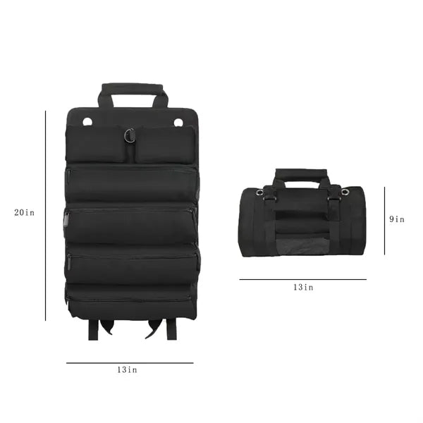 Roll Up Oxford Tools Bag Heavy Storage Pouch Handle