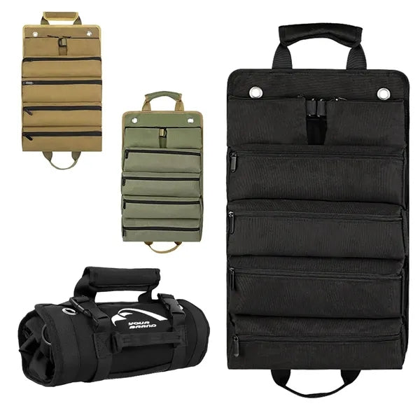 Roll Up Oxford Tools Bag Heavy Storage Pouch Handle