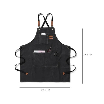 Apron Lightweight Adjustable Work For Gardener Studio BBQ