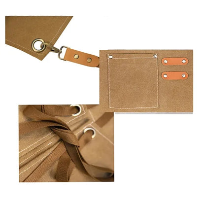 Apron Lightweight Adjustable Work For Gardener Studio BBQ