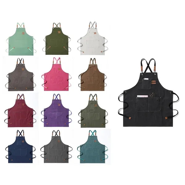 Apron Lightweight Adjustable Work For Gardener Studio BBQ