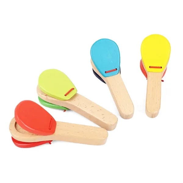 Wooden Hand Clapper Percussion Toy