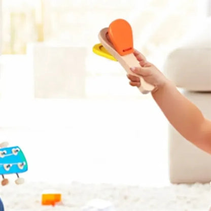 Wooden Hand Clapper Percussion Toy