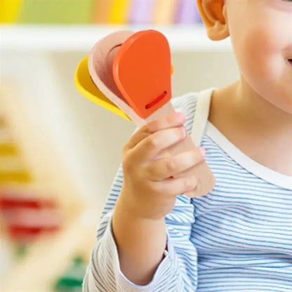 Wooden Hand Clapper Percussion Toy