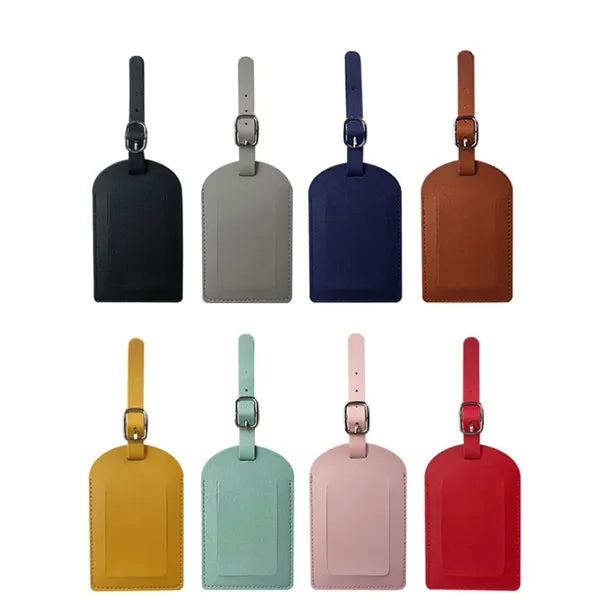 PU Leather Card Holder Lanyard Luggage Boarding Pass