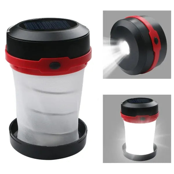 Collapsible Solar LED Camping Lanter