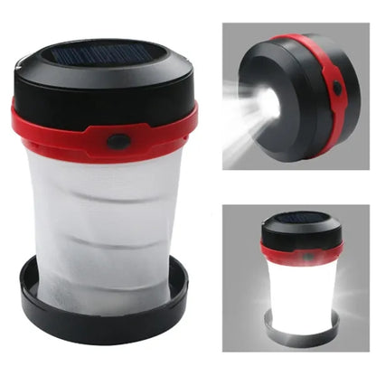 Collapsible Solar LED Camping Lanter