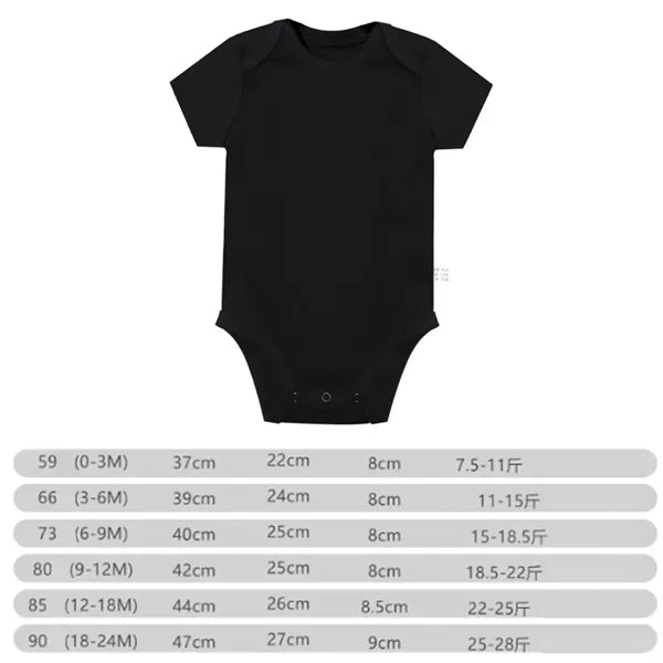 Soft Cotton One Piece Baby Infant Bodysuit