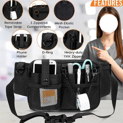 Nurse Fanny Pack Medical Organizer Bag