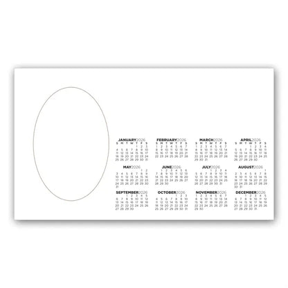 Picture Frame Magnet w/ Oval Punch Out