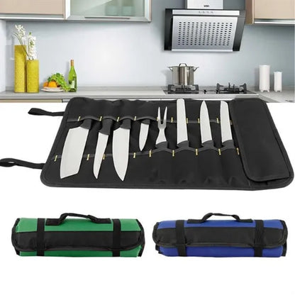 Portable Roll Up Tool Storage Bag Organizer