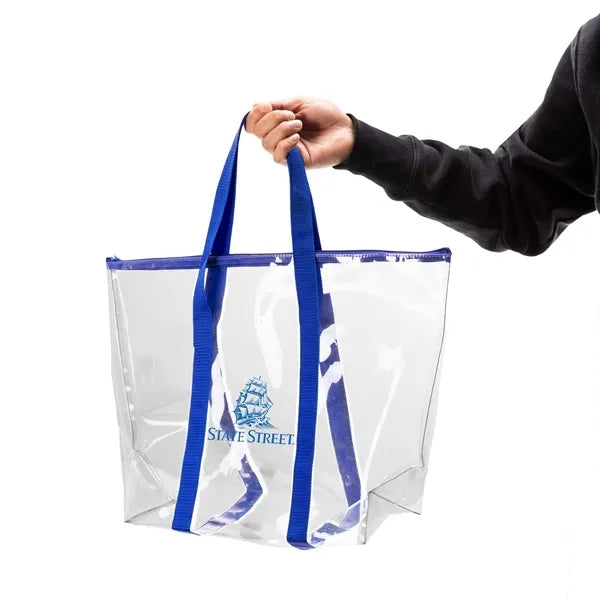 ClearVue EVA Zipper Tote