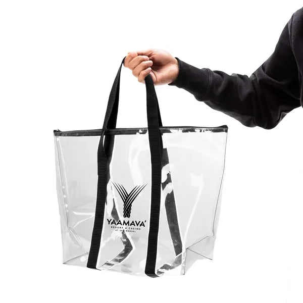 ClearVue EVA Zipper Tote