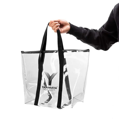 ClearVue EVA Zipper Tote
