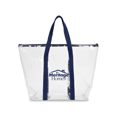 ClearVue EVA Zipper Tote