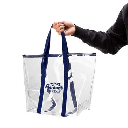 ClearVue EVA Zipper Tote