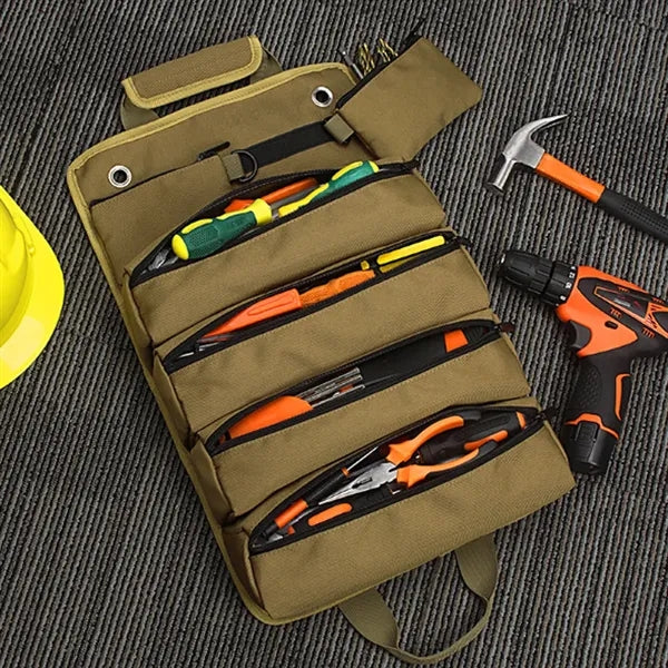 Durable Roll Up Tool Organizer Carry Bag