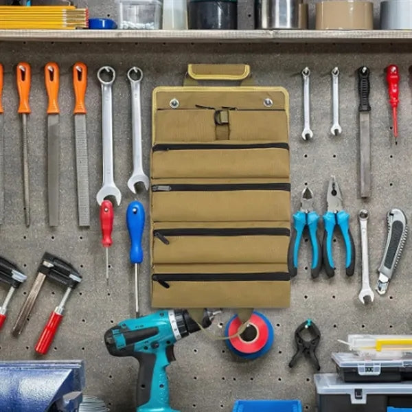 Durable Roll Up Tool Organizer Carry Bag