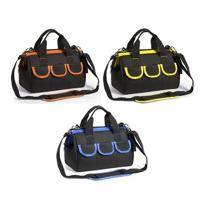 Durable Multi Pocket Tool Bag with Shoulder Strap