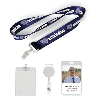Nylon 1 inch Lanyard
