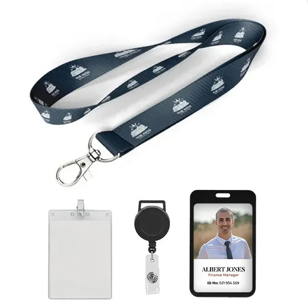 Nylon 3/4 inch Lanyard-A
