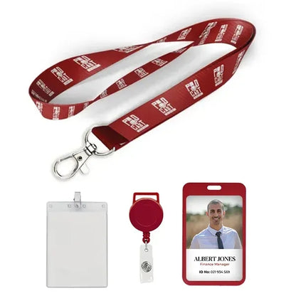 Custom Nylon Lanyards-D