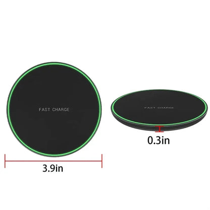 15W Fast Wireless Charging Pad QI Certified