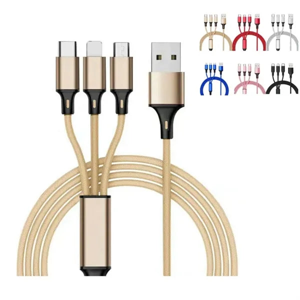 Multi 3 in 1 USB Charging Cable